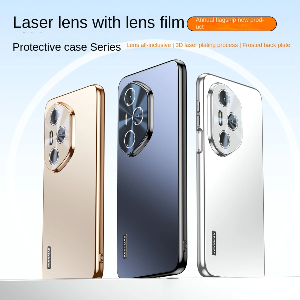 

For Huawei Honor 300 300 Pro 300 Ultra 200 200 Pro phone case with lens protection, PC back panel, matte feel, anti-fingerprint