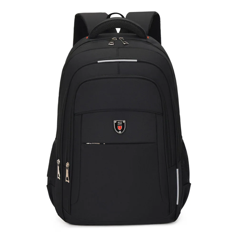 Men's Large Capacity Simple Business Computer Backpack Outdoor Leisure Travel Student Schoolbag