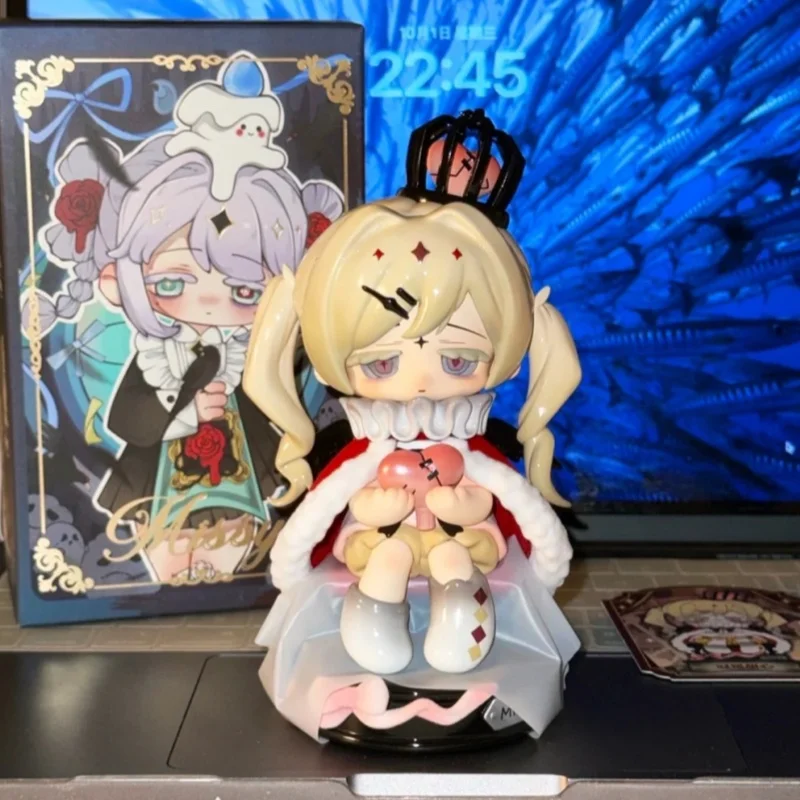 حقيقية في المخزون ميسي الحلو الحداد لوليتا سلسلة صندوق أعمى V1 V2 غير المنقولة العصرية اللعب التماثيل لطيف سطح المكتب الحلي هدية #6