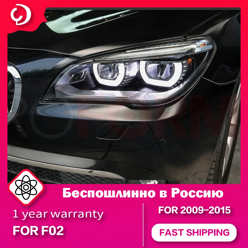 

AKD автостайлинг фары для BMW F01 F02 2009-2015 740i Φ фара DRL сигнал поворота Φ проектор автомобильные аксессуары