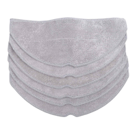 L73A 2025-6PCS Replacement Parts Mop Cloth For Xiaomi Robot Vacuum E10 E12 B112 Vacuum Accessories Washable Mopping Cloth