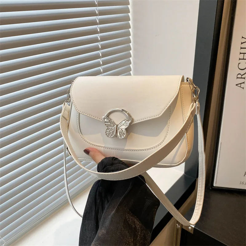 

Сумка кросс-боди Женская маленькая квадратная, модная простая индивидуализированная сумочка на плечо, в Корейском стиле, лето