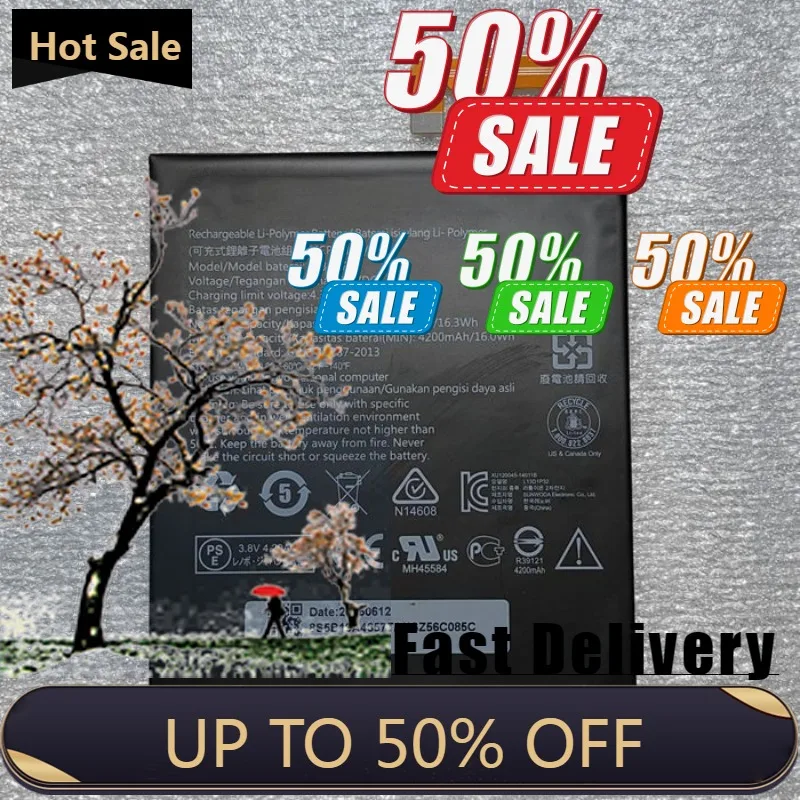 

【Fast Delivery】4290mAh L13D1P32 for Lenovo Lepad A5500 A8-50F/LC S8-50F/LC Tablet Batteries
