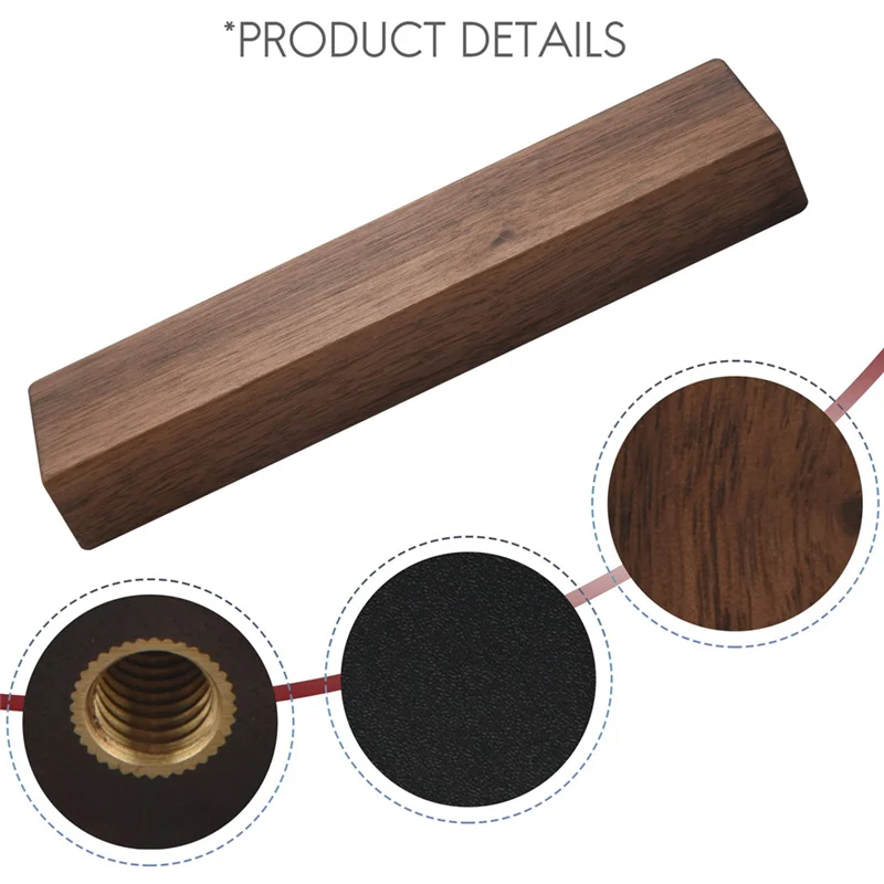 ABUN-3X Wooden Chalkboard Tap Handle For Beer Keg Beer Tower Dispenser Beer Tap Bar Tools With Chalkboard Writable Christmas