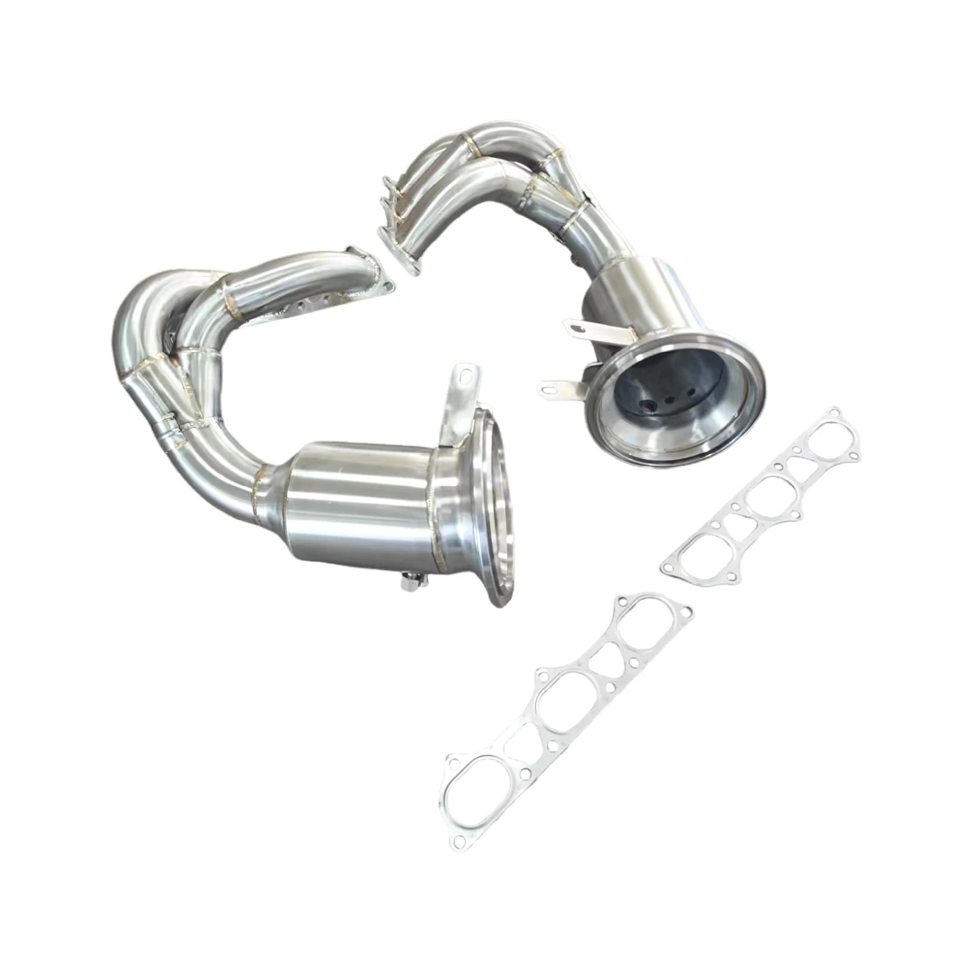 Stainless Steel Racing Downpipe For Porsche 911 992 GT3 GT3RS 4.0L Exhaust Header