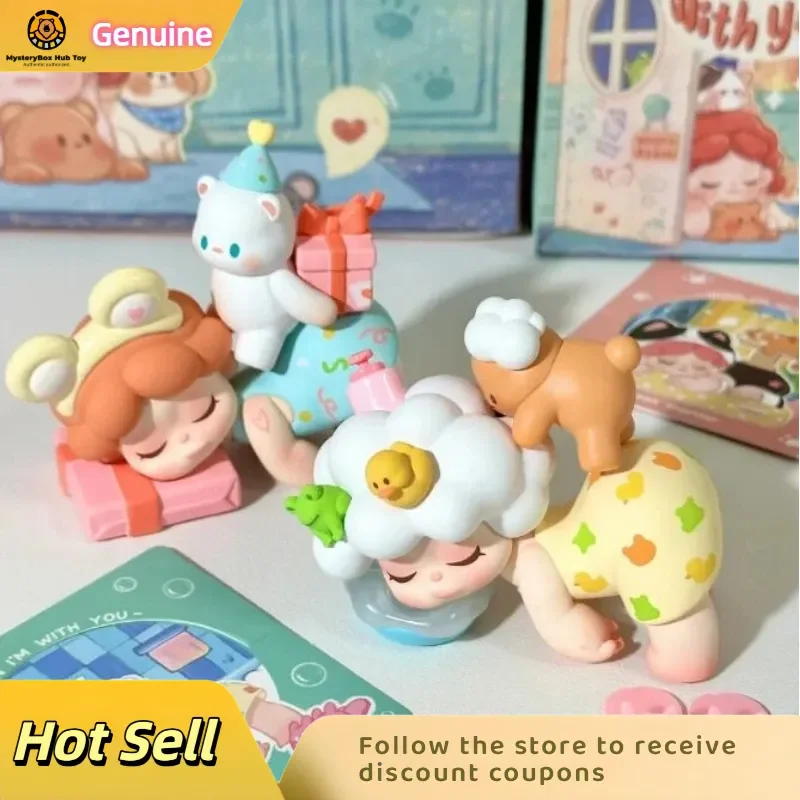 New Genuine Wendy I'M With You Series Blind Box Third Generationaction Figure Mystery Box Model Designer Kawaii Surprise Gift