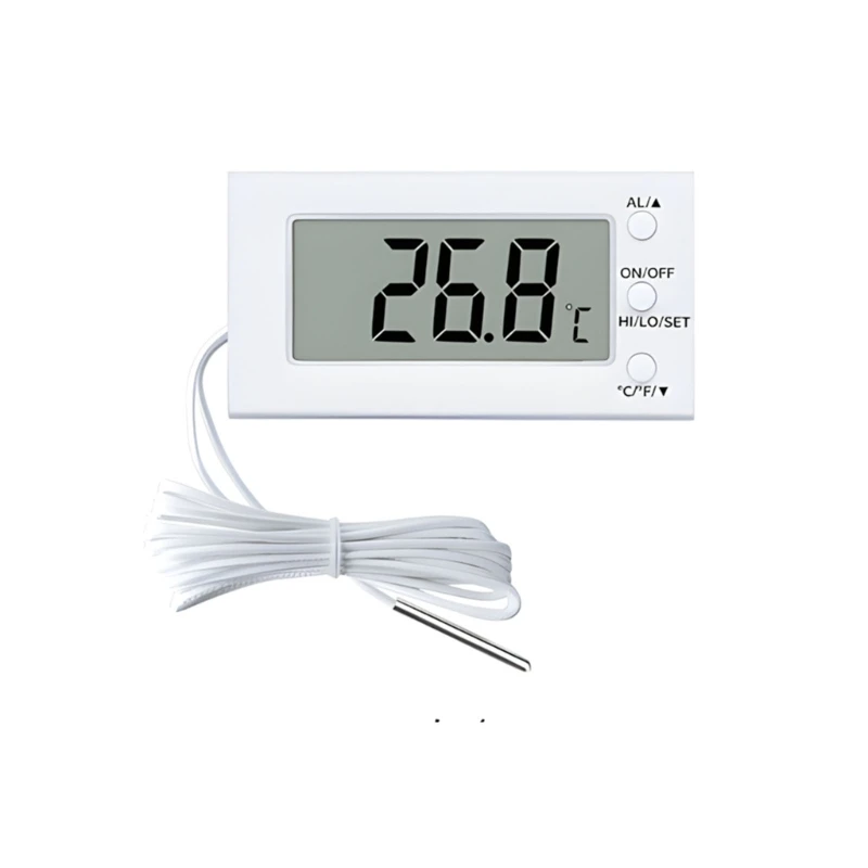 Refrigerator Temperature Monitor With Synthetic And Sound Warning System