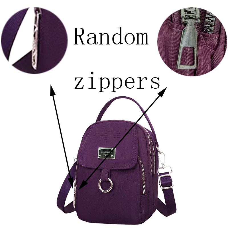 Women's Mini Multi-color Crossbody Shoulder Bag Compact for Daily Casual Outings Campus Commute Trendy Use
