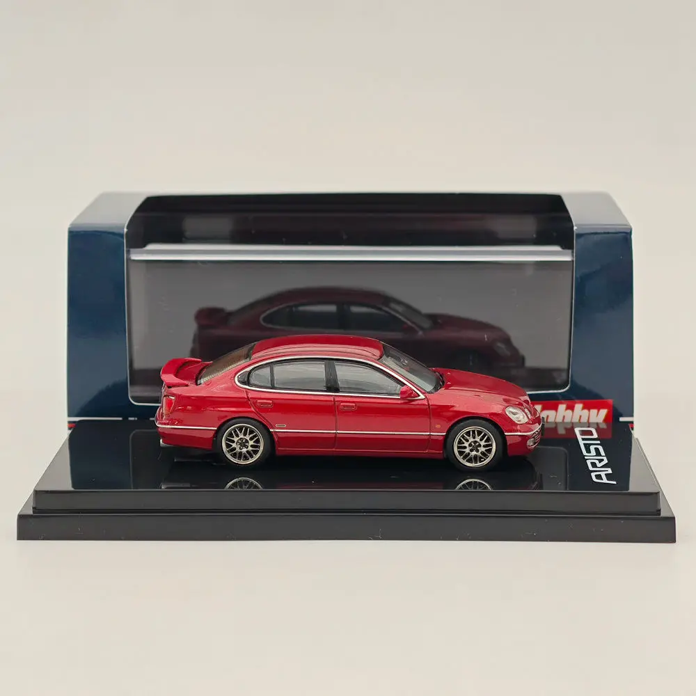 Hobby Japan 1/64 for ARISTO V300 VERTEX EDITION Customized Ver. Red Mica HJ641030CR Diecast Model Car Auto Toys Collection Gift