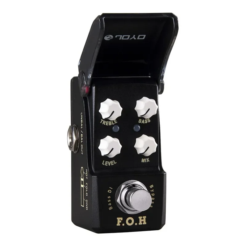 JOYO JF-331 F.O.H DI Box Effects Guitar Portable Mini Pedal TREBLE BASS Signal Electric Mini Stompbox Guitar Parts & Accessories