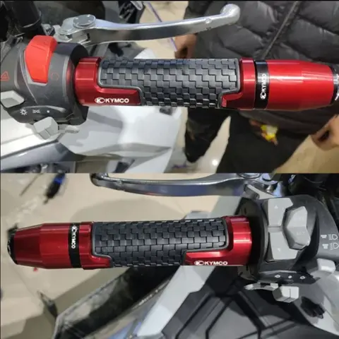 KYMCO 다운타운 125 200 250 300/i 350i k-xct 300 Xciting 250 300 400/i 오토바이 핸들바 그립 핸들 바 엔드 플러그