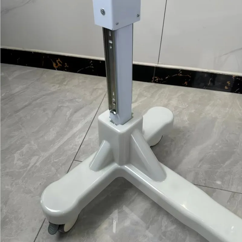 طاولة بجانب السرير طبية قابلة للتعديل مع عجلات للاستخدام في المستشفى #3