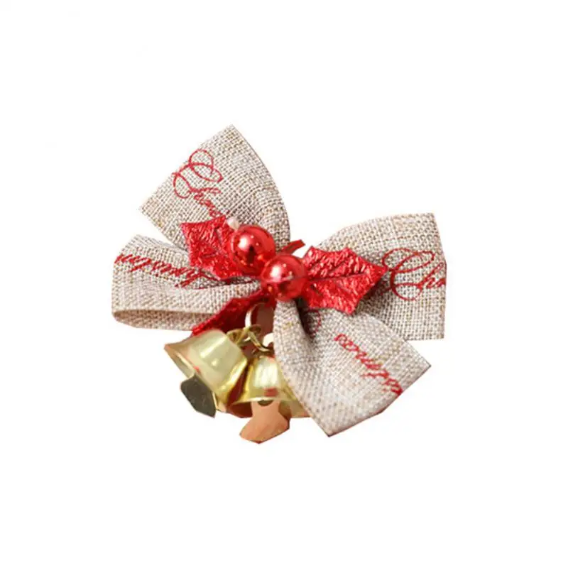 Christmas tree pendant Mini Bow Bell Christmas Gift box Decorations Festival Ornaments Fashion - Image 6