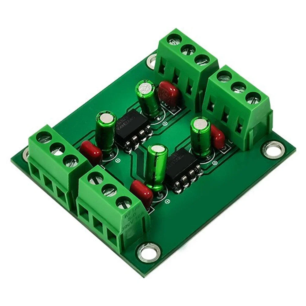 1PC DRV134PA Dual Channel Converter Board Low Distortion Preamplifier Assembled Board Unbalanced To Balanced