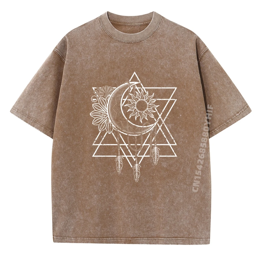 الشمس لونا ستارغازر علم الفلك السماوية الجسم الهلال القمر مضحك قميص رجالي جودة عالية مريحة غسلها تي شيرت