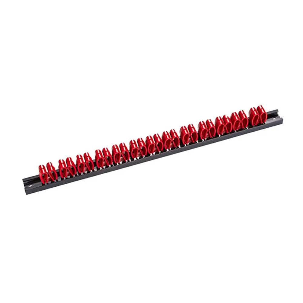 

Wall Mounted Screwdriver Organizer Storage Holder Plastic Wrench Plier Display Rack High Quality Space Saving Tool Holder