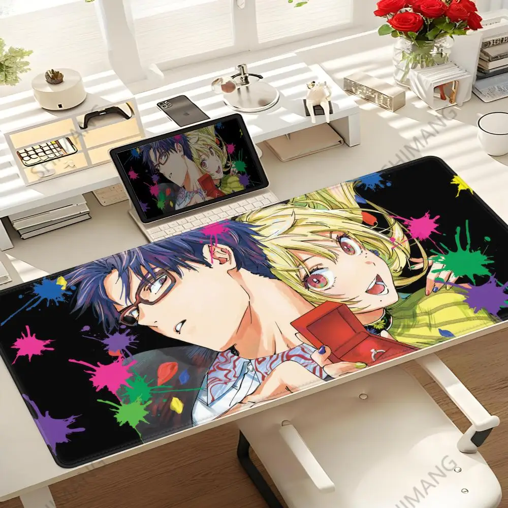 Marriage Toxin Mouse Pad large keyboard mouse desk pad non-slip rubber gaming mouse pad simple style laptop carpet 900x400