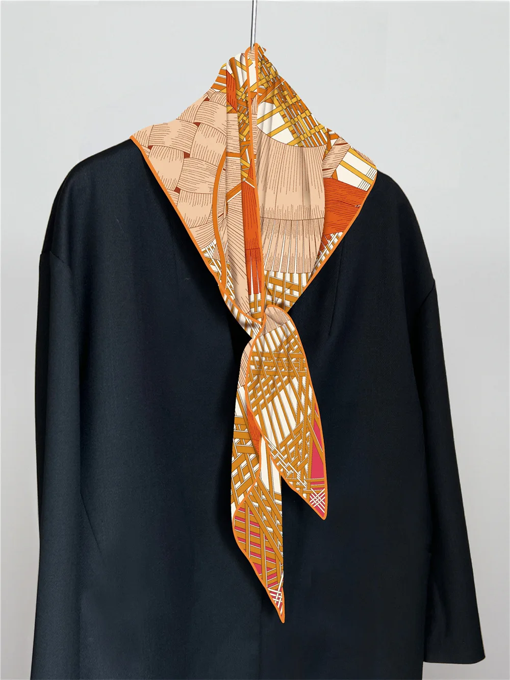 

Голова лошади, аксессуары для шеи, большая шелковая шаль, женские треугольные шарфы, шали для мамы, Рождественский подарок