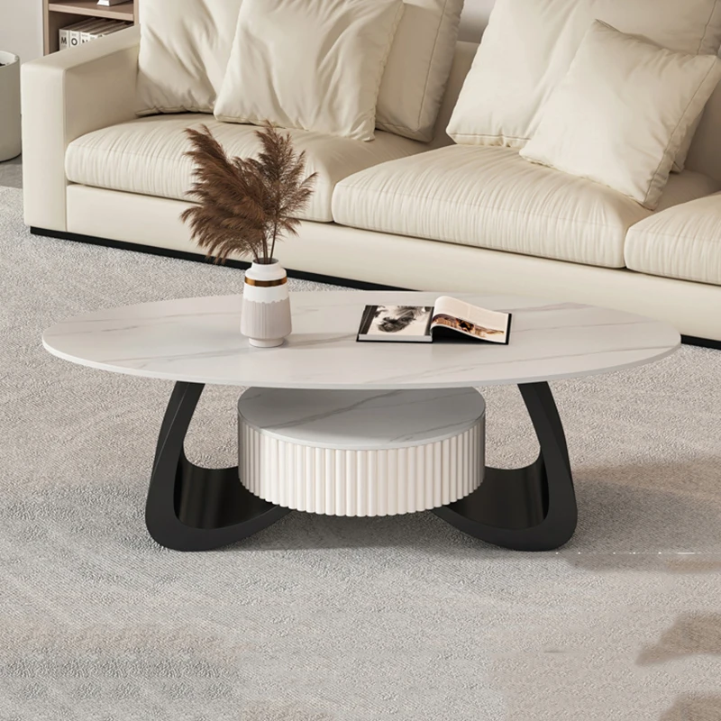 Round Living Room Coffee Tables Mobile Center Neat Luxury Design Coffee Tables Frames Modern Mesa Centro Salon House Furniture