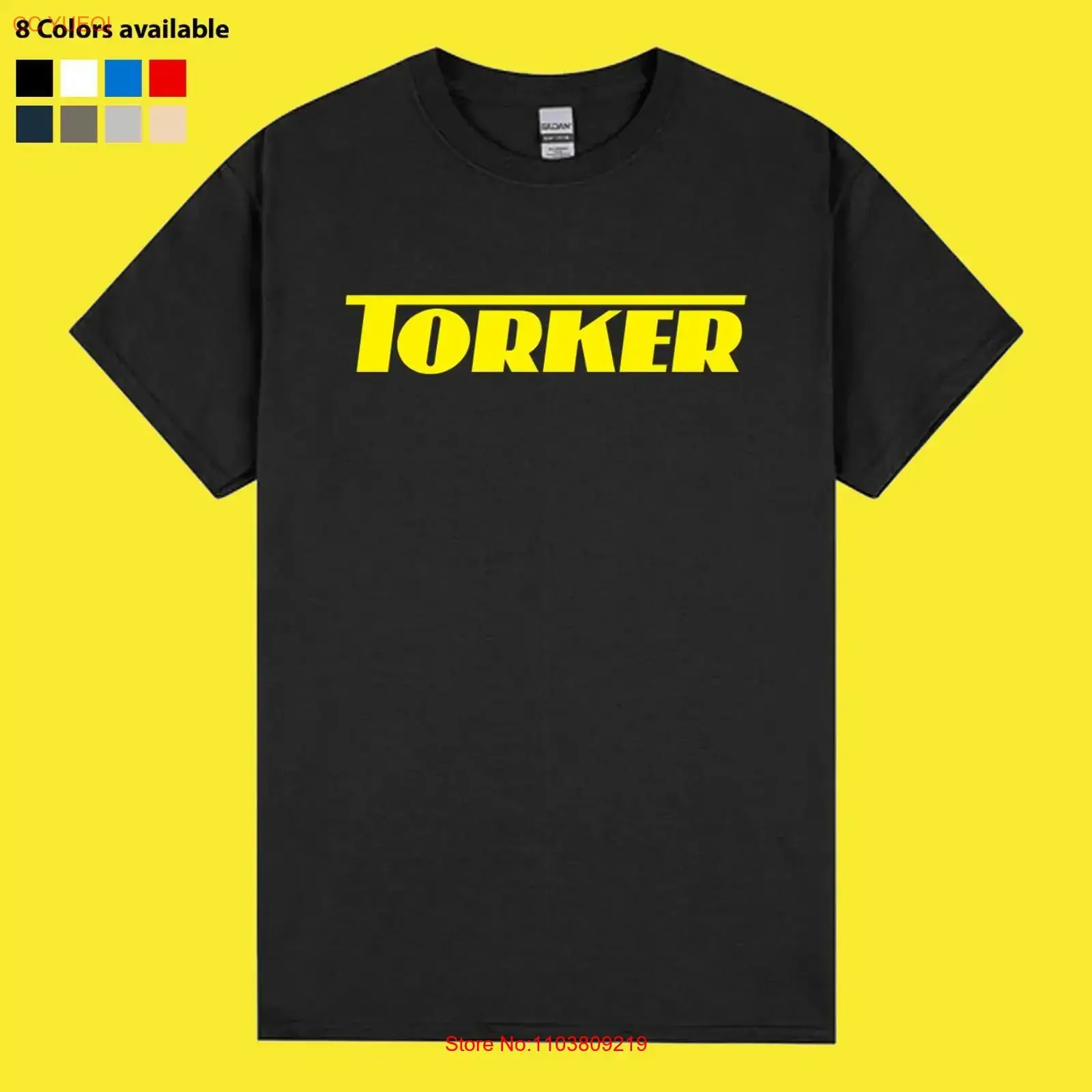 Nueva camiseta TORKER BMX 1977 con logotipo divertido, hecha en EE. UU., tallas S a 5XL, estilo vintage, lavada, elástica, cómoda, ropa urbana gráfica para hombre, suave