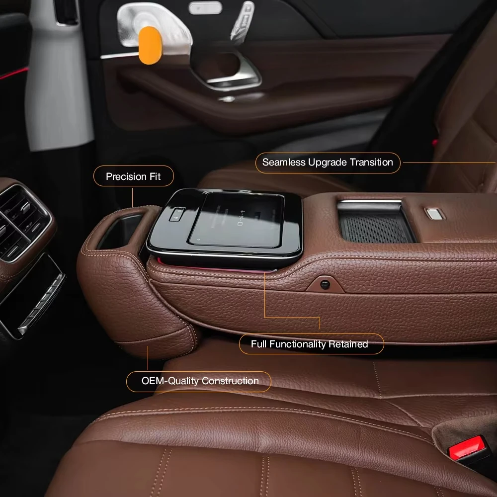 Style Executive Rear Center Console for  GLS X167 | Luxury First-Class Armrest Upgrade | OEM Fitment