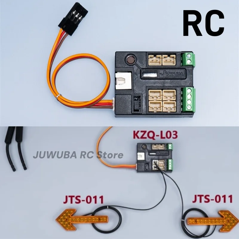 RC LED Lighting Control Host Strobe Module Expansion Board LED Driver Controller For Tamiya 1/14 RC Truck Parts Accessories