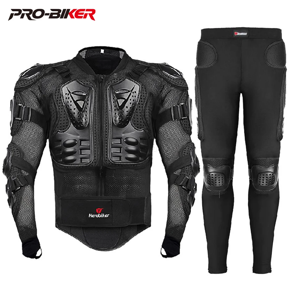 Motorcycle Jacket Men Motorcycle Armor Full Body Motocross Racing Moto Jacket Riding Motorbike Protection Size S-5XL