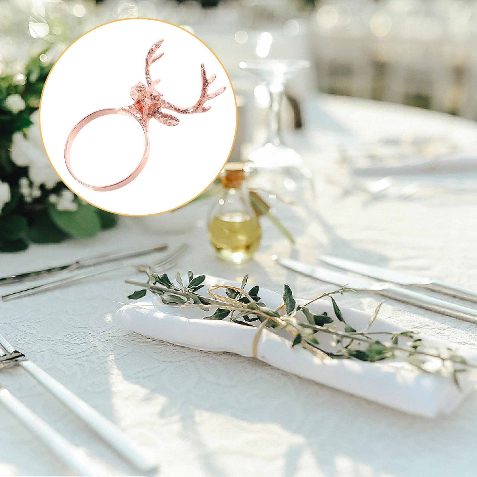 

Рождественские держатели для салфеток, 3D дизайн с изображением лося, устойчивый к деформации, праздничный ужин, вечеринка, декор стола, праздник, домашняя кухня