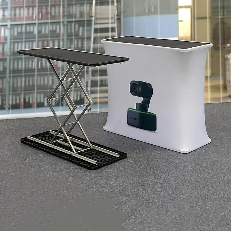 Rectangular Pop-Up Counter Foldable with Light Emitting Diode