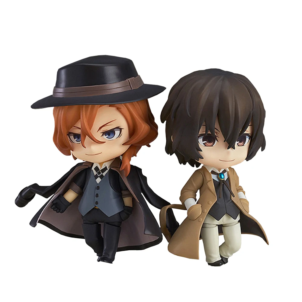 

Anime Nakahara Chuuya Dazai Osamu figure Nakahara Chuuya Dazai Osamu action figure changeable face Model Toy Collection Gift