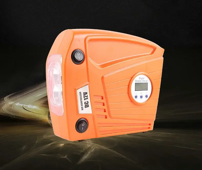 12V Car Air Pump / Car Tires Play Pump / High Pressure Portable Pump 180W Digital Power Punch