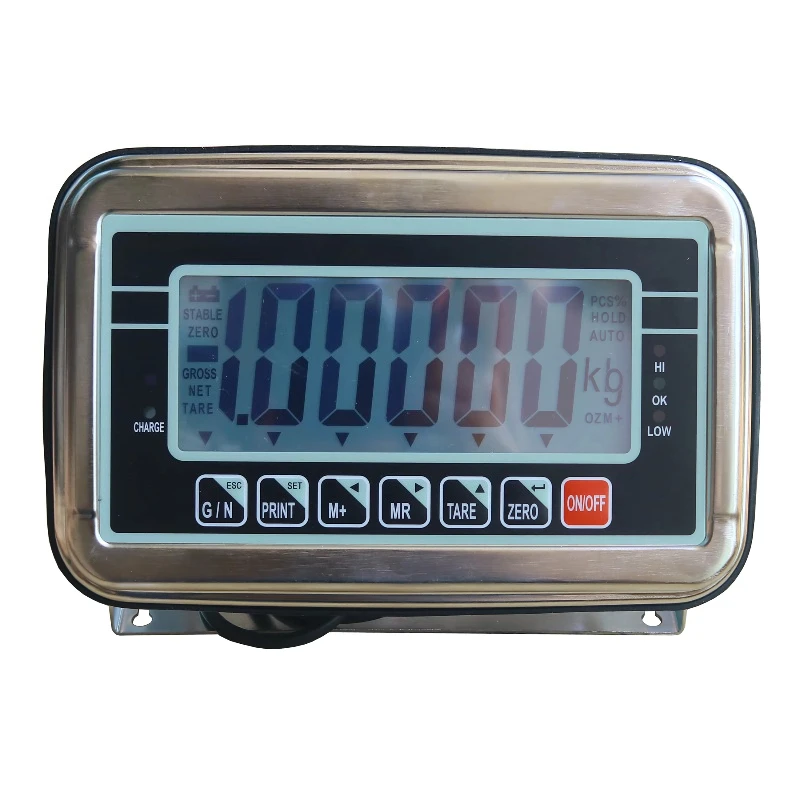 

Датчик веса 1-4, электронный индикатор весов из нержавеющей стали, водонепроницаемый