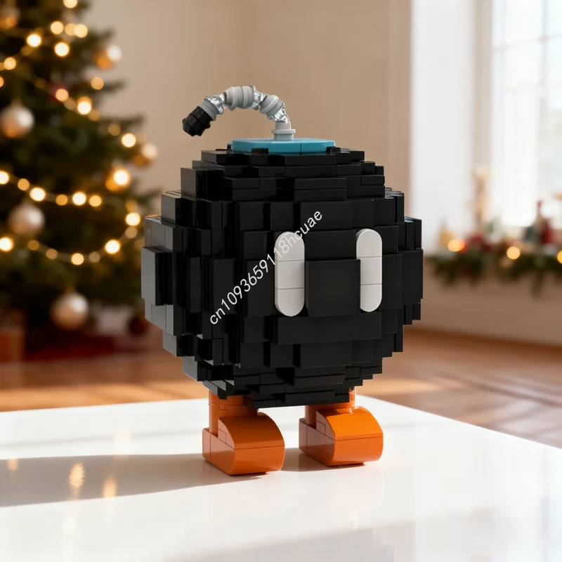 

260 шт. MOC Bob Omb Марианная модель строительных блоков строительная сборная игрушка креативная идея для рождественского подарка детский день рождения