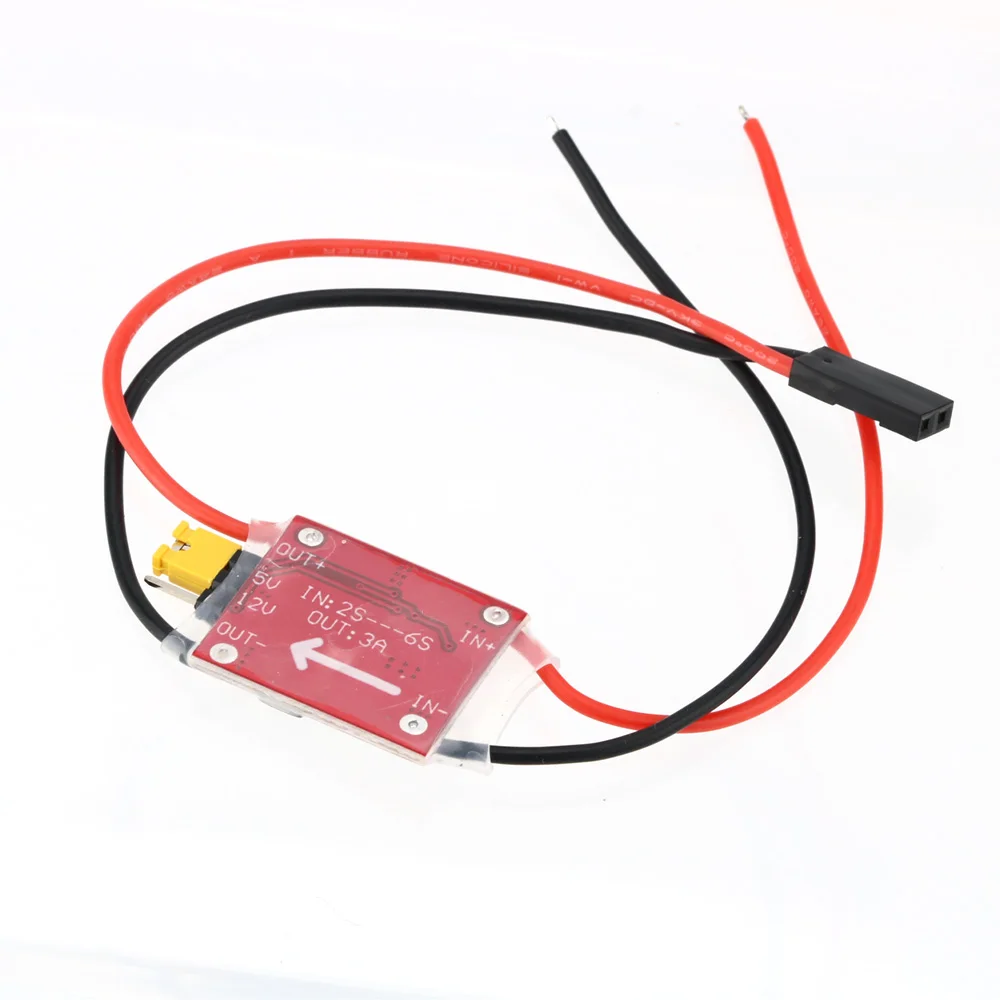 NEW 3A  UBEC 2-6S Lipo Input 5V/12V BEC For RC FPV Quadcopter Switch