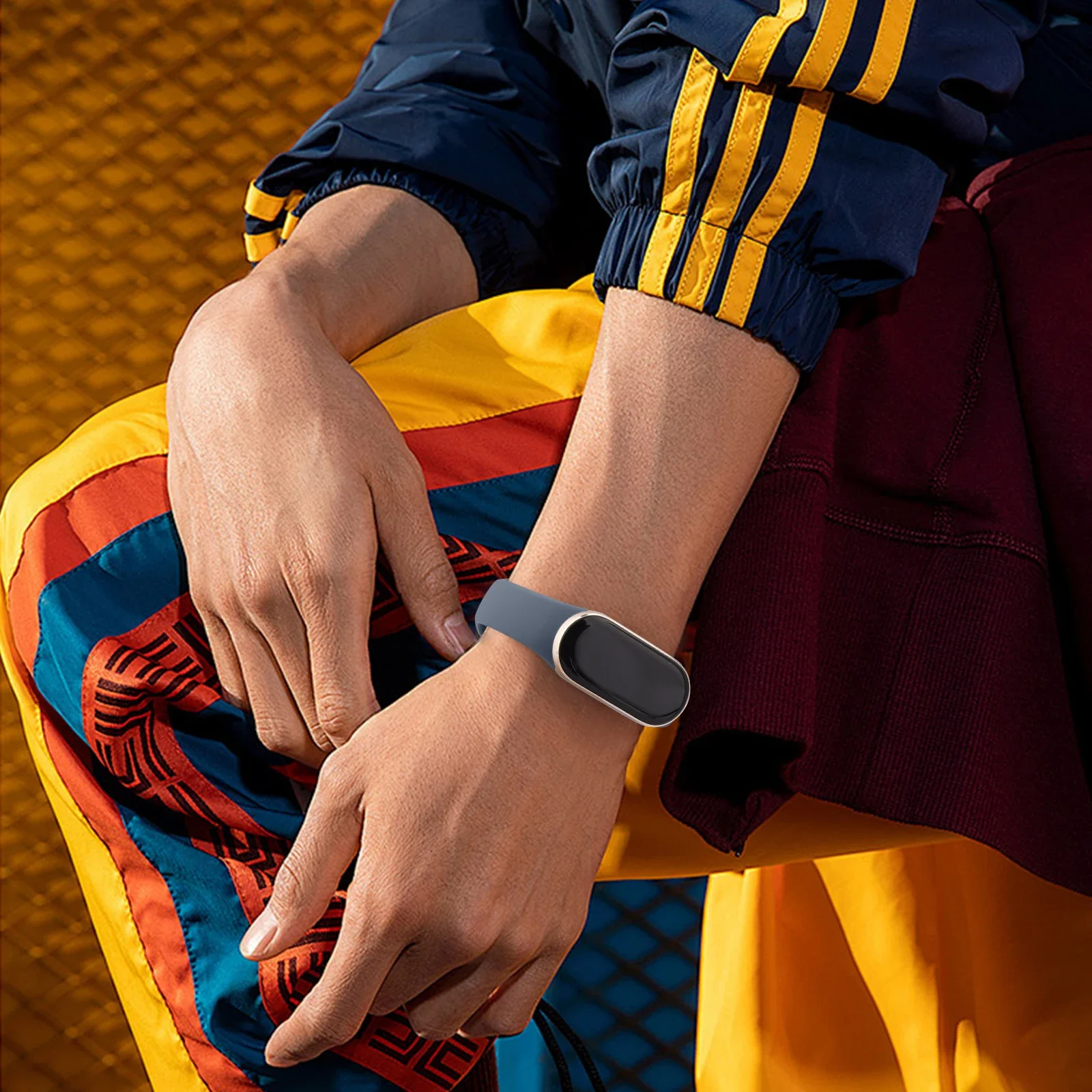 حزام سيليكون لشاومي Mi Band 8 9 العصابات NFC الرياضة معصمه لساعة Xiaomi 8 9 Smartwatch الفرقة سوار Correa اكسسوارات #6