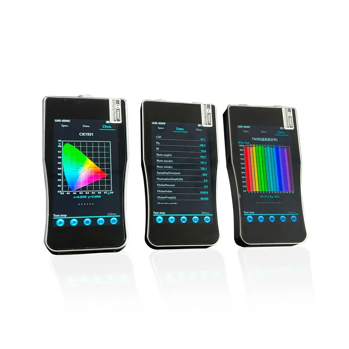 2026unique Lisun LMS-6000F flicker meter cct spectrometer Pocket visible light wavelength meter