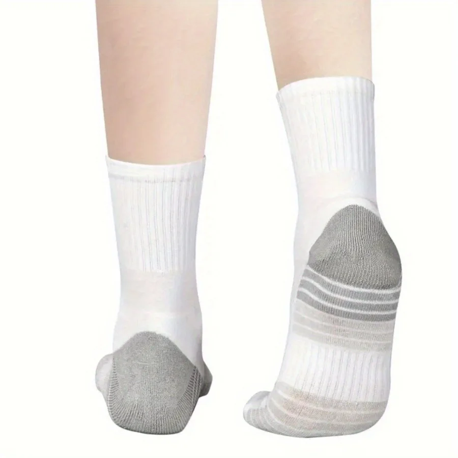 5 أزواج من جوارب التنقل الرجالية، تبديل سلس بين الرياضة والعمل المكتبي، مما يخلق تجربة مشي أنيقة