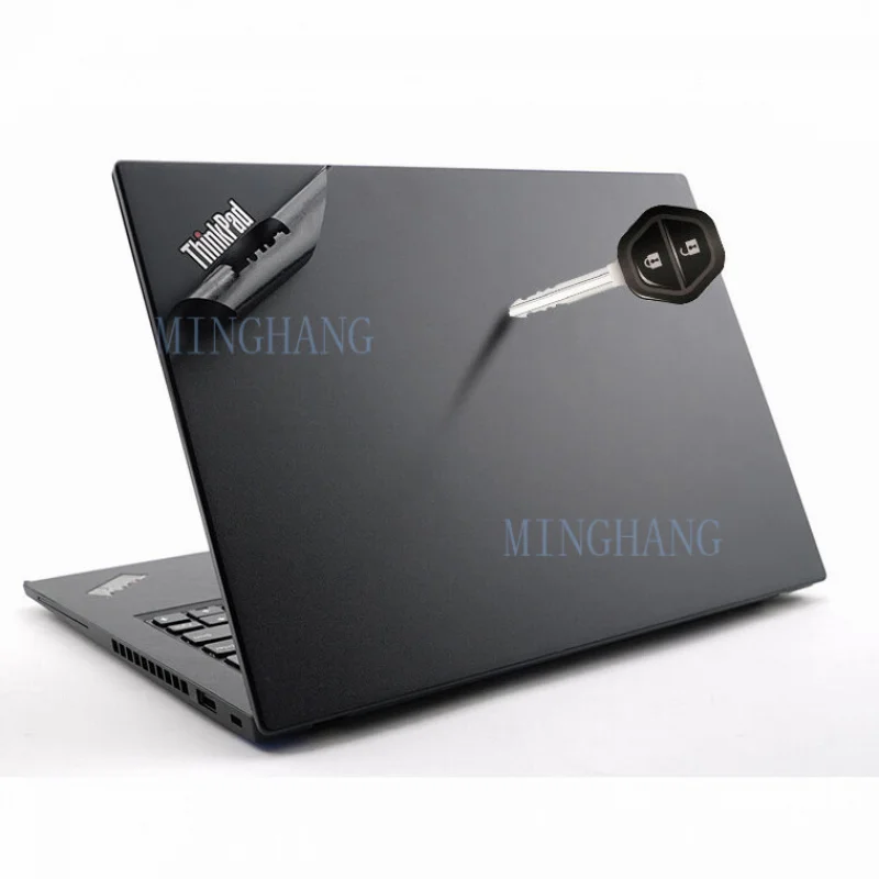 M   Black Matte Laptop Sticker Skin Cover Guard for Lenovo ThinkPad E14 E15 T14 T15