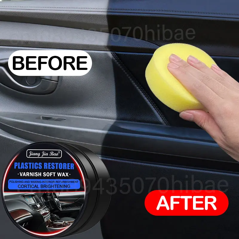 Car Plastic Restorer Back To Black Gloss Car Cleaning Products Plastic Leather Restore Auto Polish And Repair Coating Renovator
