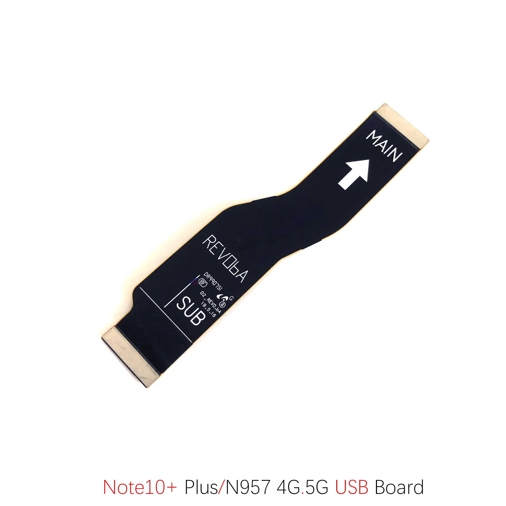 For Samsung Note10 N970 Note10Lite N770F Note10+ Note20 N981U Note20Ultra Charging Flex Cable USB Charger Port