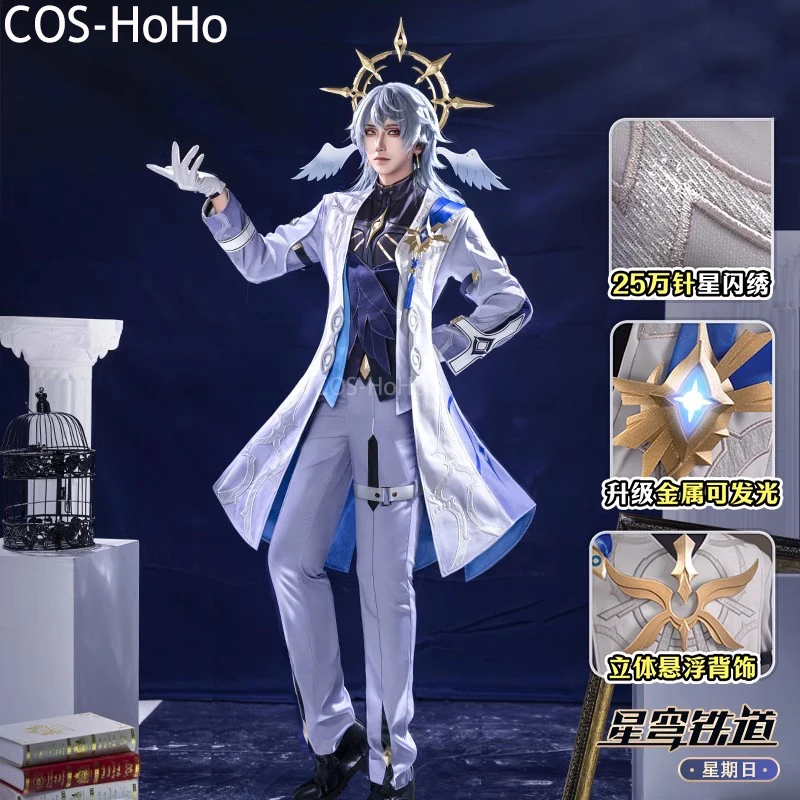 

COS-HoHo Honkai: Star Rail Sunday игровой костюм великолепная красивая униформа косплей костюм Хэллоуин вечерние наряд для ролевых игр мужской S-XXL