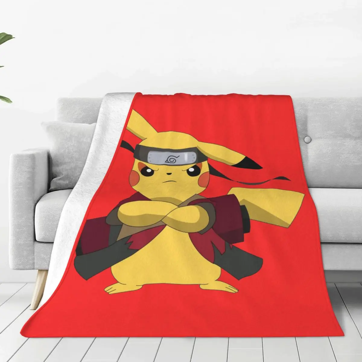 مخصص فائقة النعومة الصوف P-Pikachus الكرتون رمي بطانية الدافئة الفانيلا البطانيات للسرير سيارة الأريكة لحاف