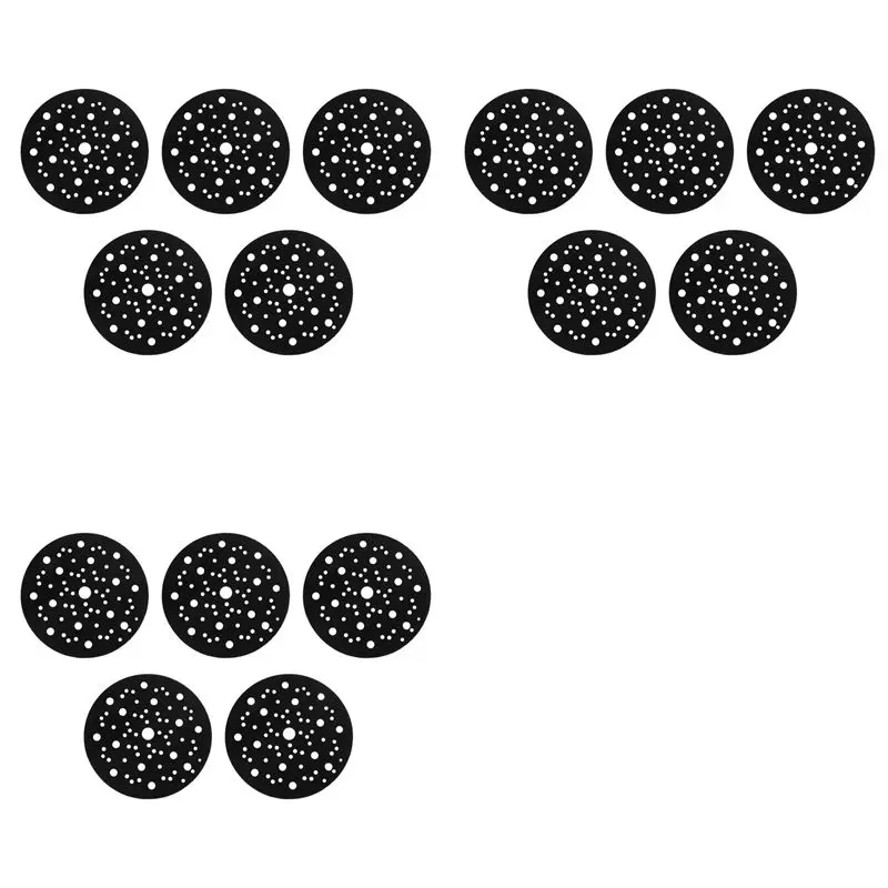 

ABXF-15, 15 шт. защитных накладок Ø 150 мм, 67 отверстий, для защиты шлифовальных дисков, самоклеящиеся, нейлоновые, защитные накладки