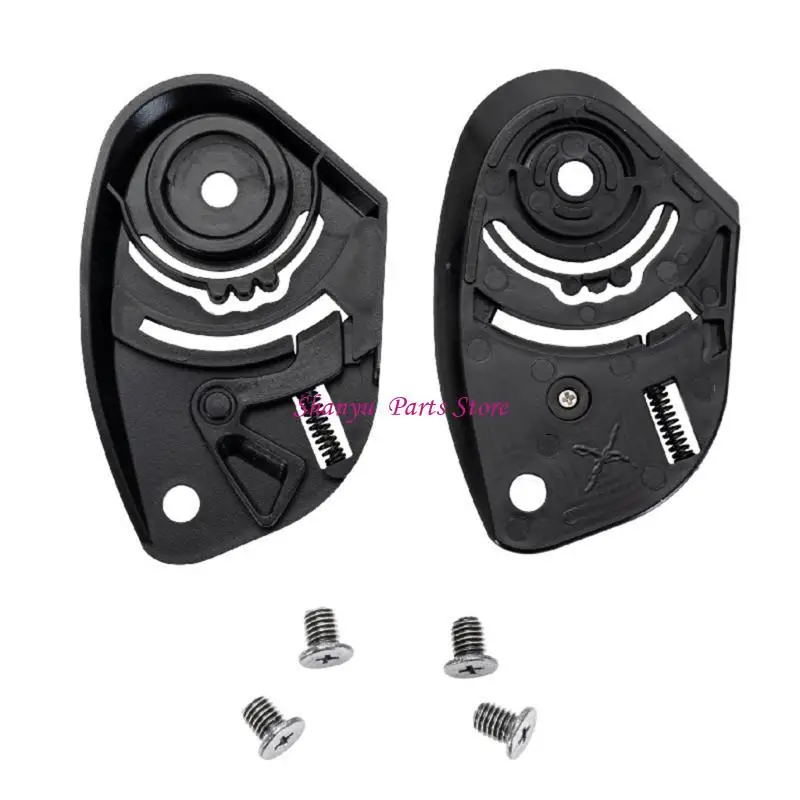 

2Pcs Motorbike Helmets Base Black for KYT Helmets Base Plate R6FB