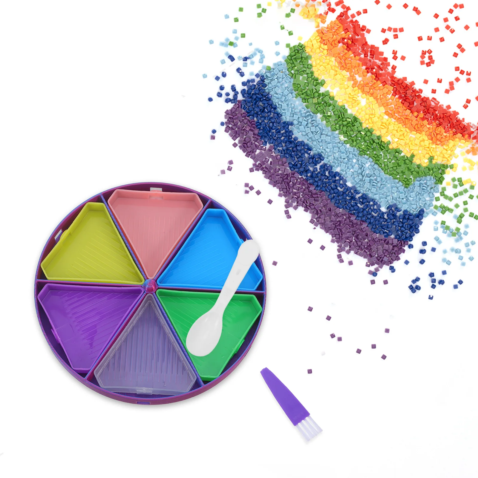 

Complete DIY Tool Set High Precision Accessories Kit for Needlework Embroidery Craft Painting Tools