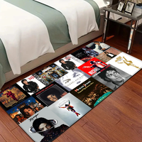 Michael Jackson Hallway Carpet Washable Non-Slip Living Room Sofa Chairs Area Mat Kitchen Doormat Area Rug