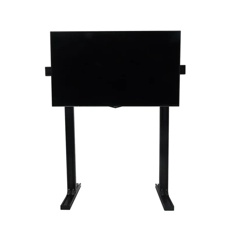 Aluminiumprofil Diy Single Monitor Mount Art VESA Board Big Screen Hanger TV Monitor Ständer für Sim Rig Racing Cockpit Simulator