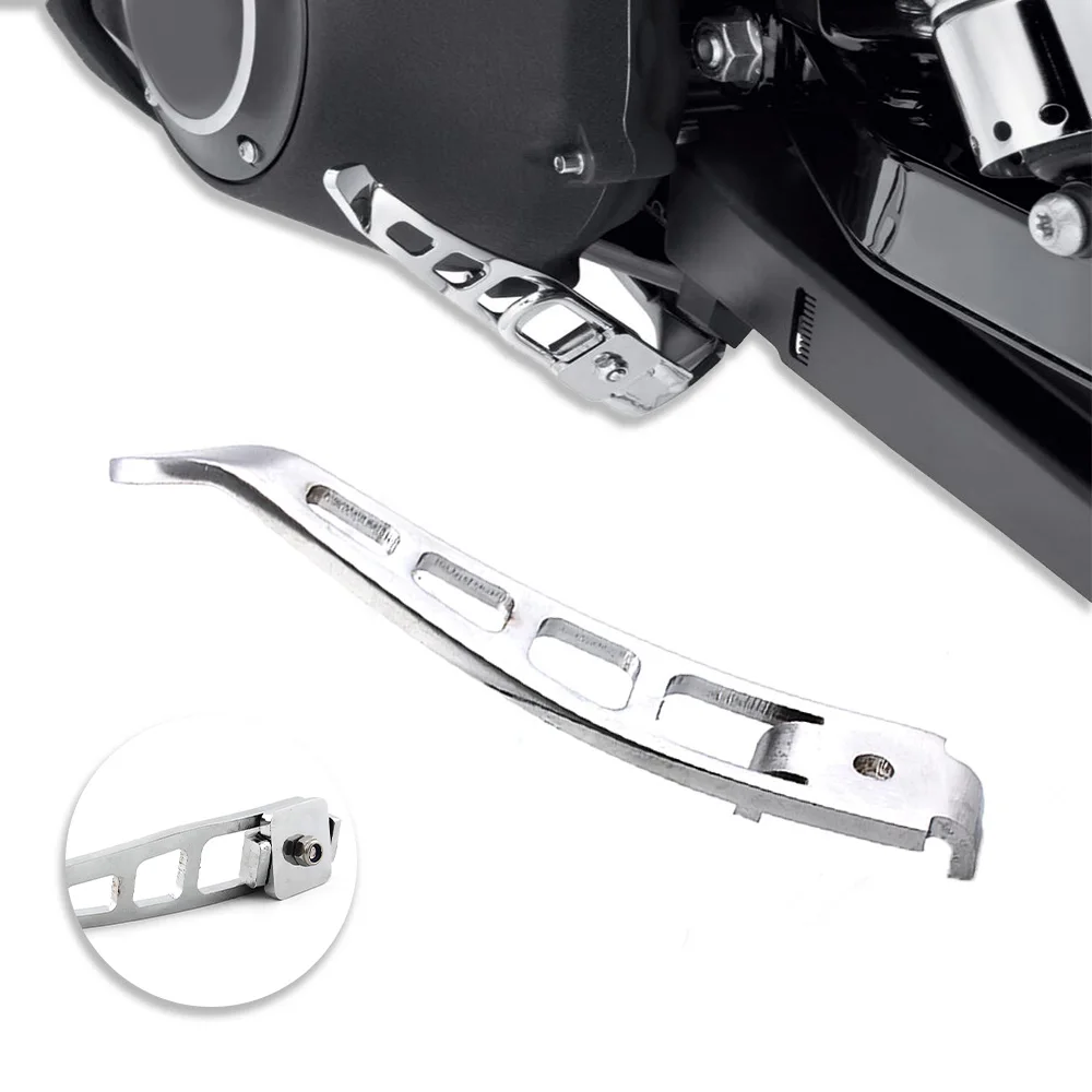 

For Harley Dyna Fat Street Bob Low Rider FXDF FXDL 1993-2017 Chrome Aluminum Motorcycle Foot Pedal Stand Kickstand Extension