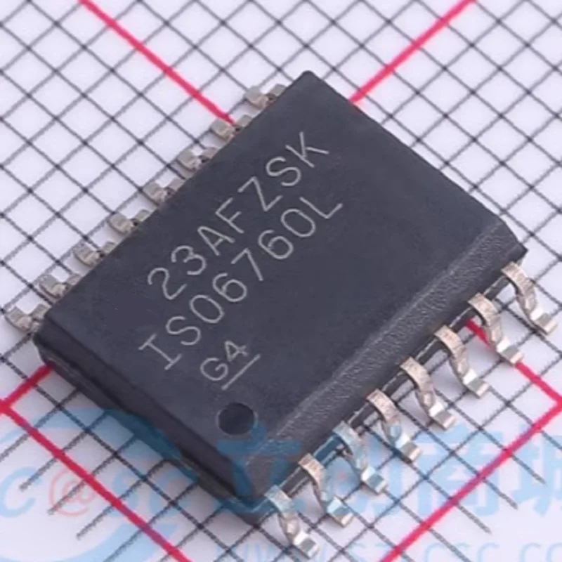 ISO6760LDWR Digital Isolator 5000Vrms 6 Channel 50Mbps 50kV/µs CMTI 16-SOIC (0.295