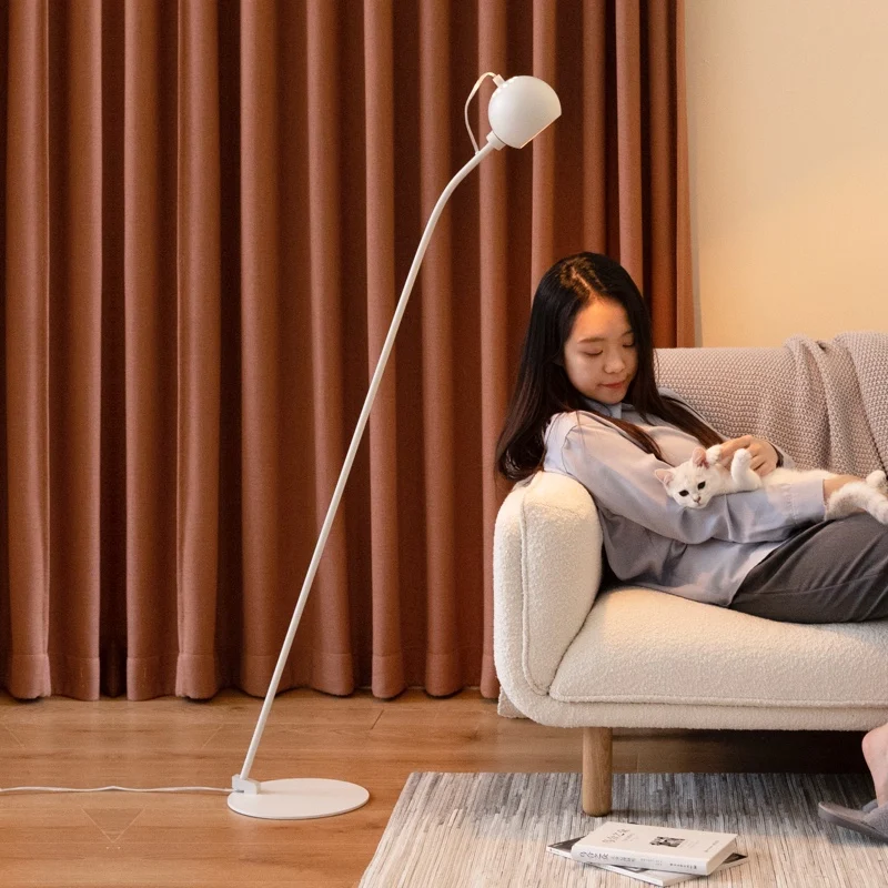 Floor lamp Nordic household living room bedroom study reading lamp creative lamp